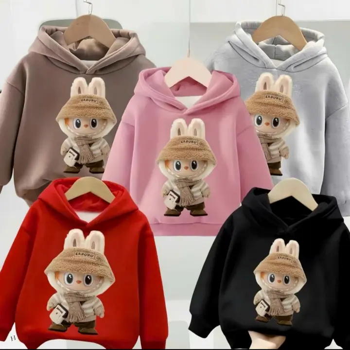 Áo Hoodie 8-30kg Cho Bé Chất Nỉ Dầy Ấm Áp In Hình Ngộ Nghĩnh aohoodie  chobetrai áo  hoodie