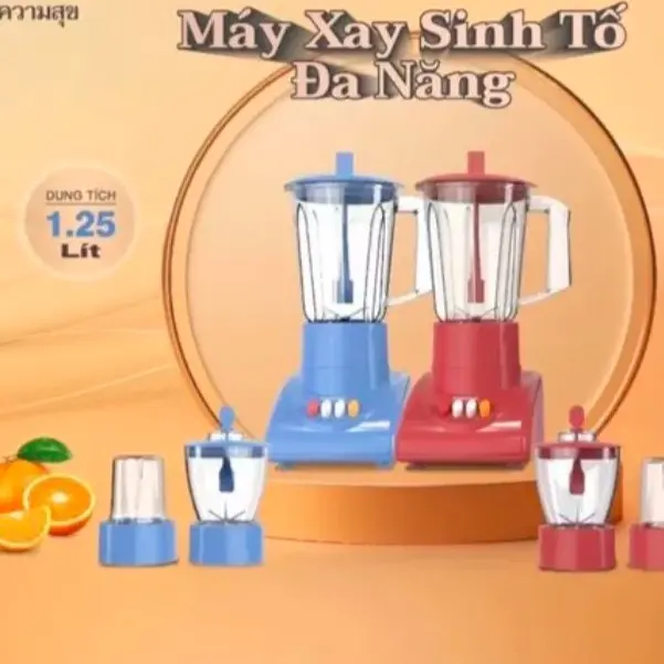 (ĐỌC KĨ MÔ TẢ)-MÁY XAY 3 CỐI KORENO 300W-BH 12 THÁNG 1