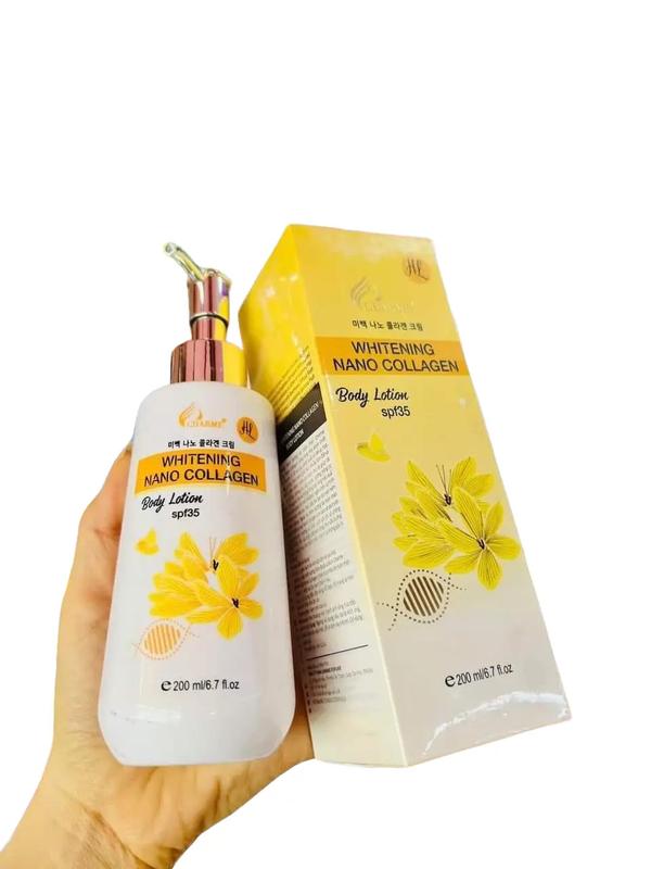 Kem dưỡng thể toàn thân Charme Whitening Nano Collagen 200ml Nữ Dưỡng Body Làm Đẹp Da Women Skincare Kem Body ủ trắng body