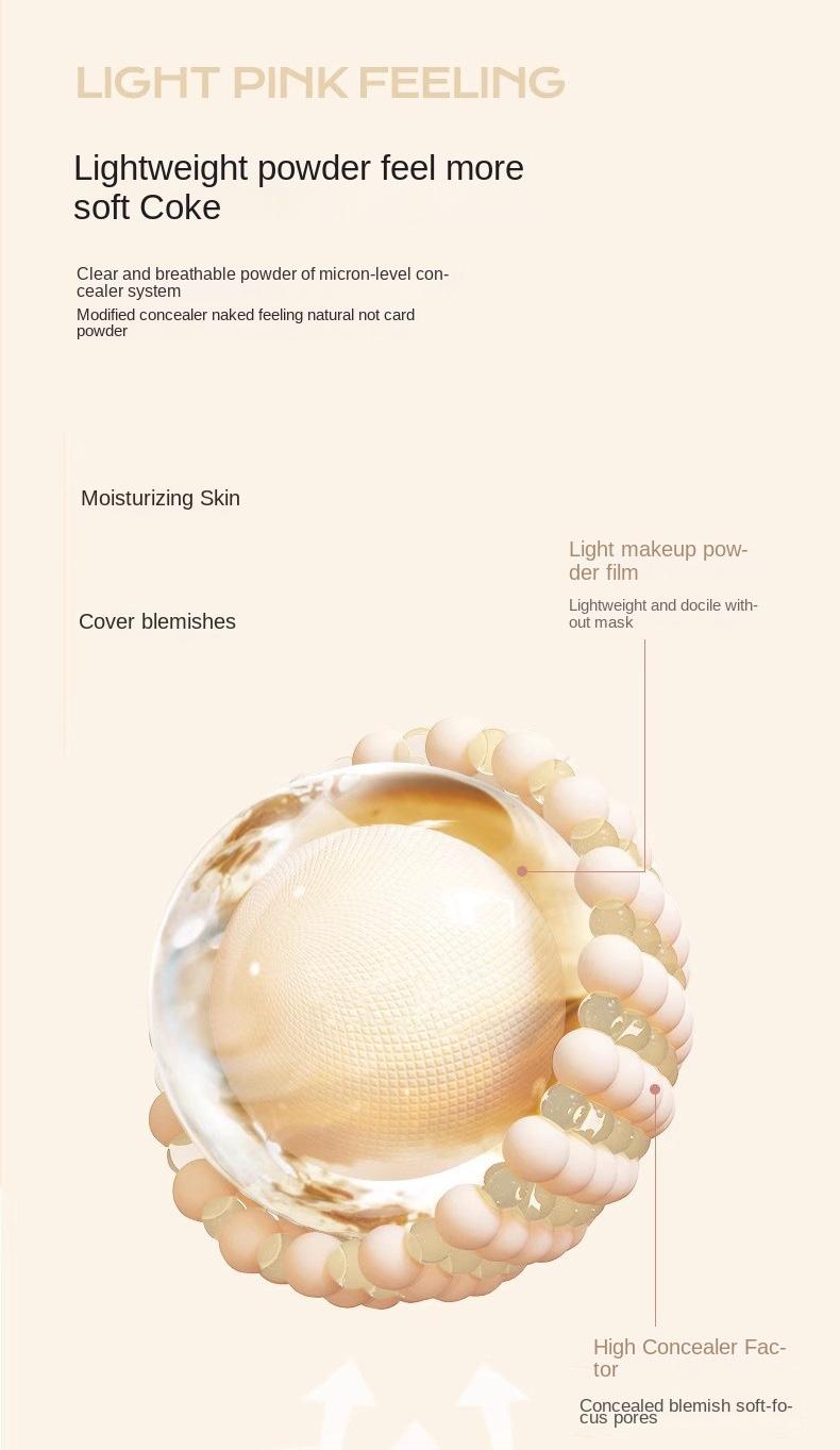 Product Introduction of ENSEO light and soft-focus double-layer air cushion hydrating concealer modification powder air cushion makeup cosmetics  Moisturizer Moisture Hydrate  colour  corrector concealer jung saem mool  cover  layer  medium skintific  liquid abduct  concealer 10