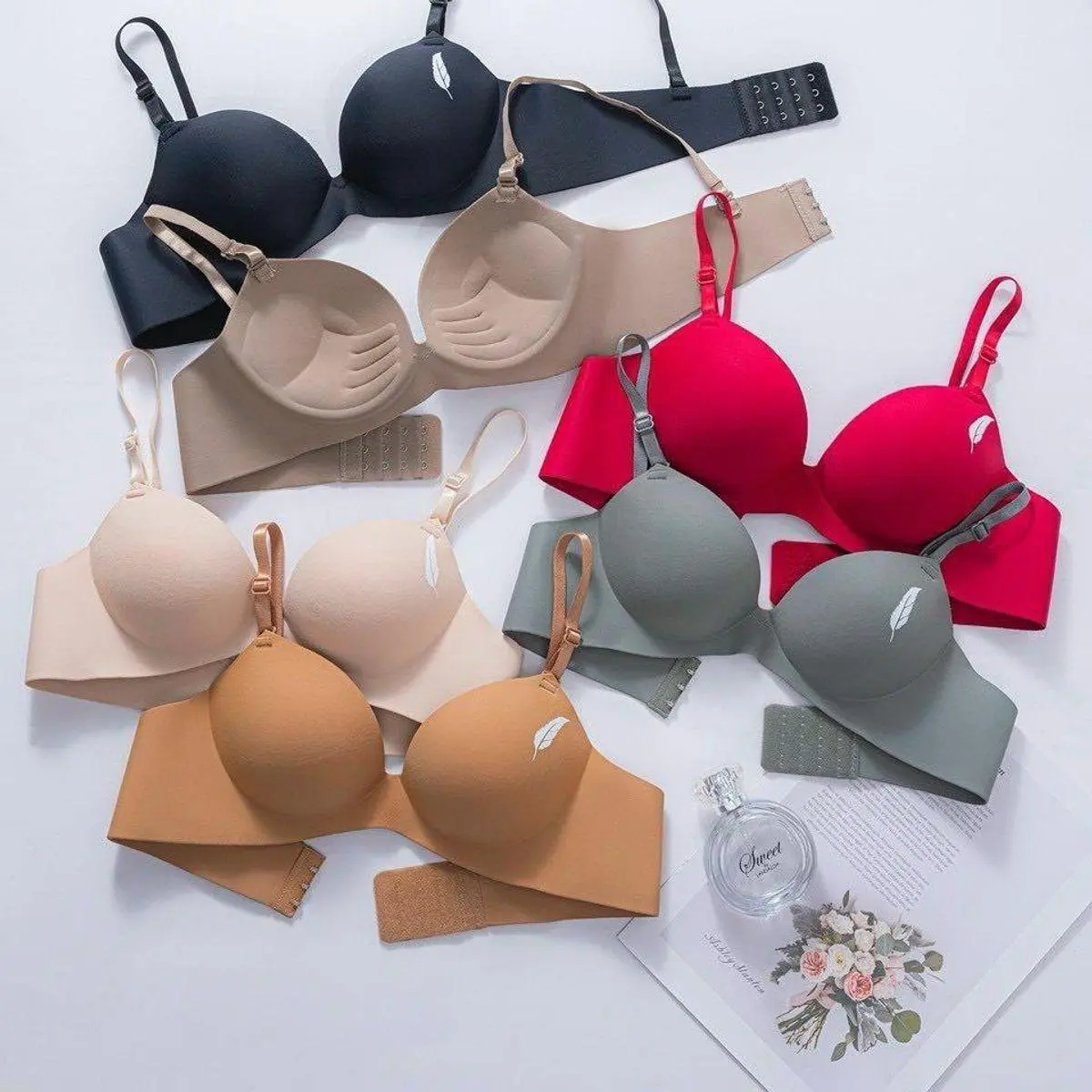 Q02- combo 3 áo su lá đúc non mút dày 2cm đệm bàn tay - có lẻ 1 áo Nữ Voi Women