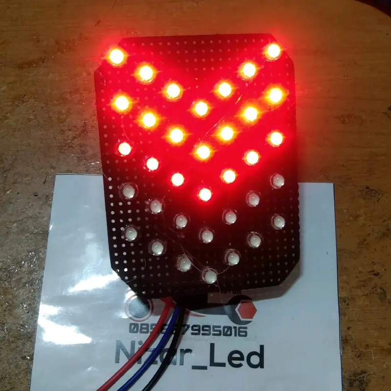 stoplamp running Vario techno carbu 8 mode 2