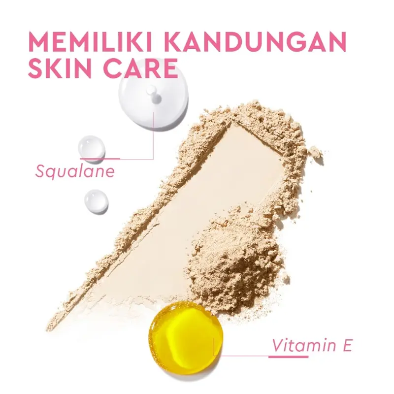 Glad2Glow Perfect Blurring Powder Foundation two way cake Bedak 5