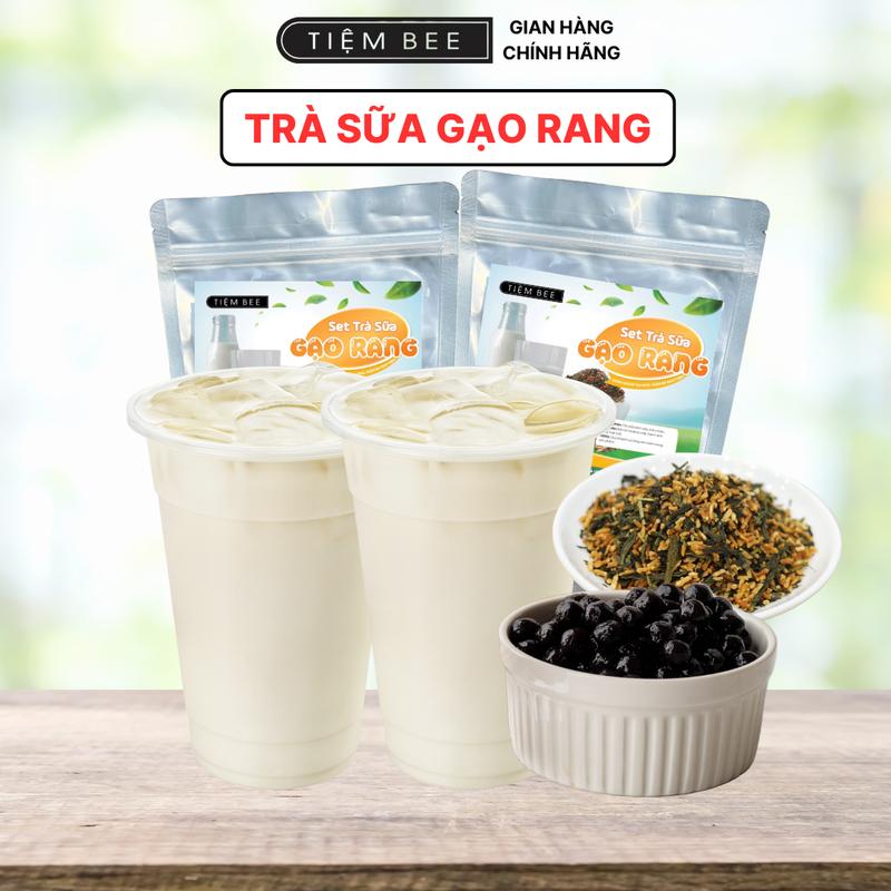 Set Trà Sữa Gạo Rang Nhật - Tiệm của Bee (Thành phẩm 15ly)