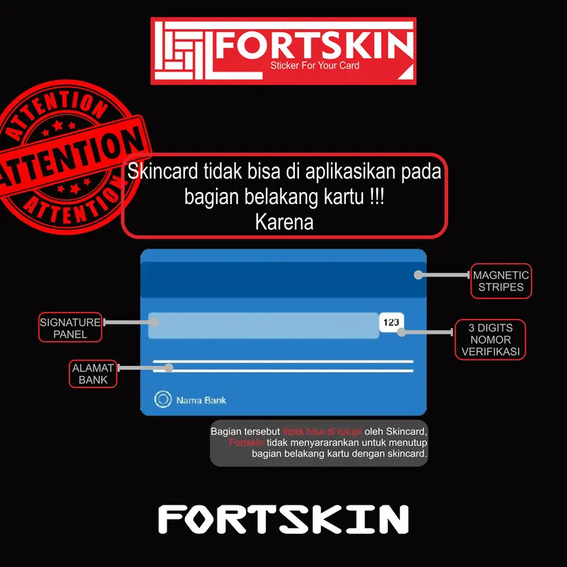Skin stiker ATM ktep by fortskin Sticker 3