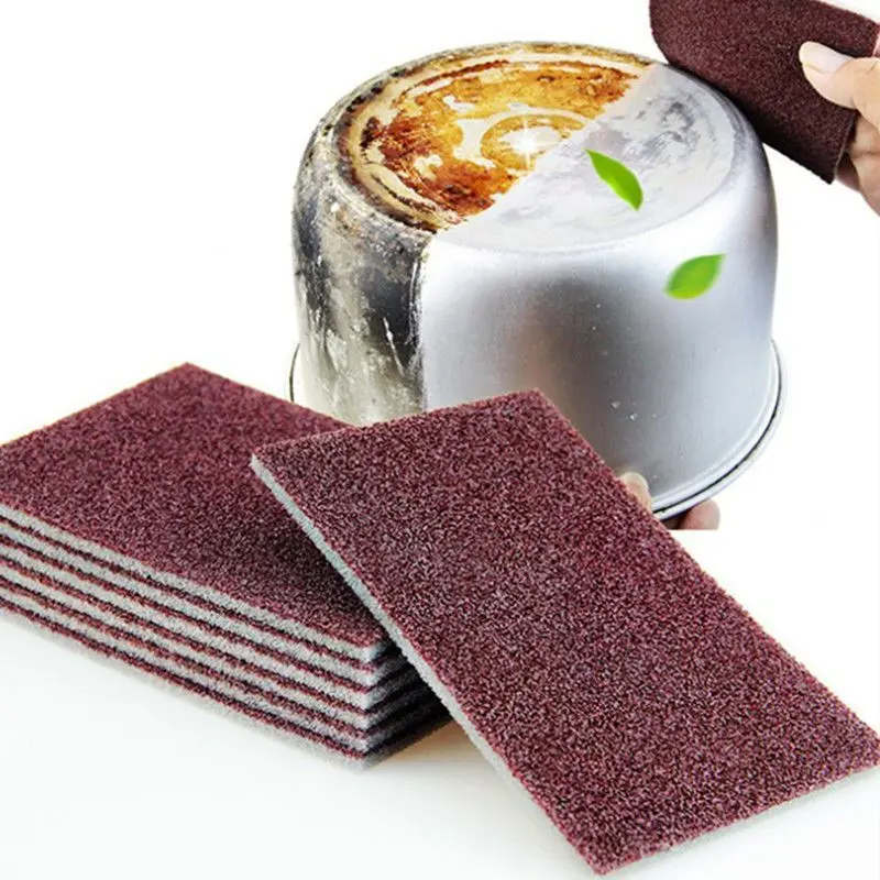 Diamond Sand Brush Pot, Magic Kitchen Pot Bottom Cleaning, Descaling Sponge, Scouring Pad, Dishwashing And Rust Removal Magical Tool