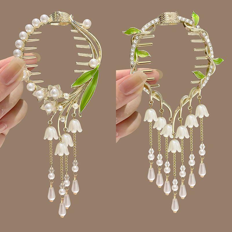 Kẹp Tóc, Mặt Hàng Bán Chạy, Với Thiết Kế Chạm Khắc Rỗng Và Kẹp Cua, Thích Hợp Cho Tóc Trẻ Em, Nhẹ Và Lý Tưởng Để Tạo Mẫu Hàng Ngày Và Ngày Lễ. 6
