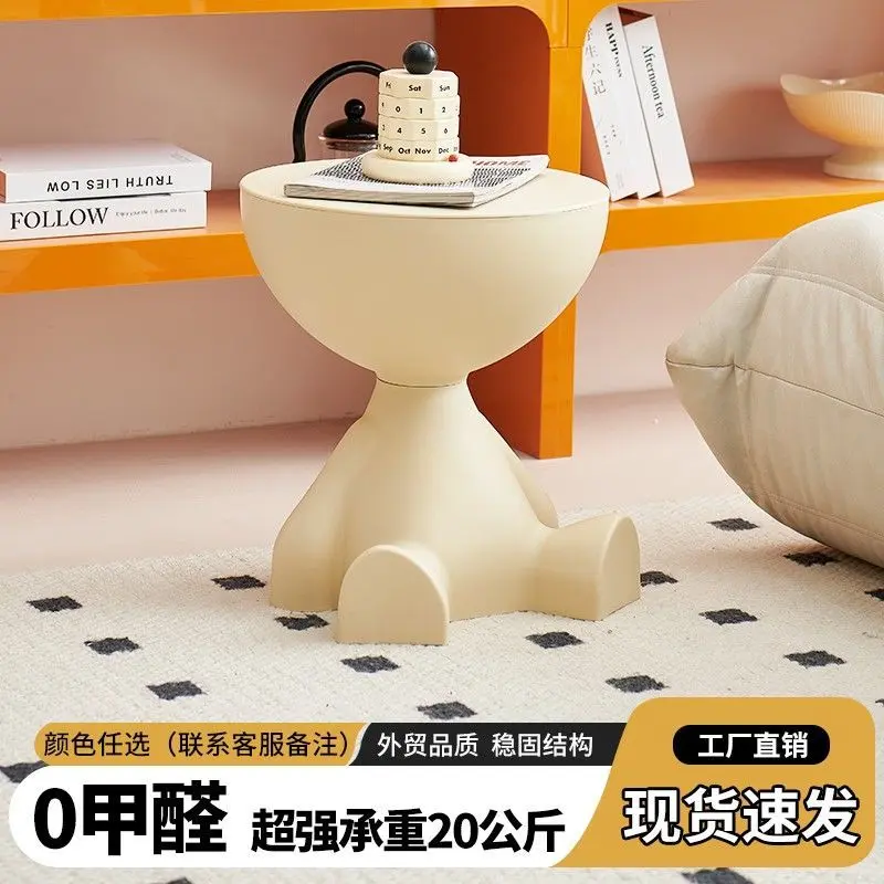 Bàn Đầu Giường, Bàn Tròn Nhỏ, Giá Để Đồ, Bàn Cà Phê, Phong Cách Sang Trọng Giá Cả Phải Chăng, Bàn Bên Ghế Sofa, Phong Cách Ins Có Thể Di Chuyển, Thích Hợp Để Sử Dụng Đầu Giường