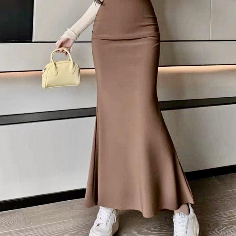 Product Introduction of Chân váy đuôi cá dáng dài cạp liền 90cm 8