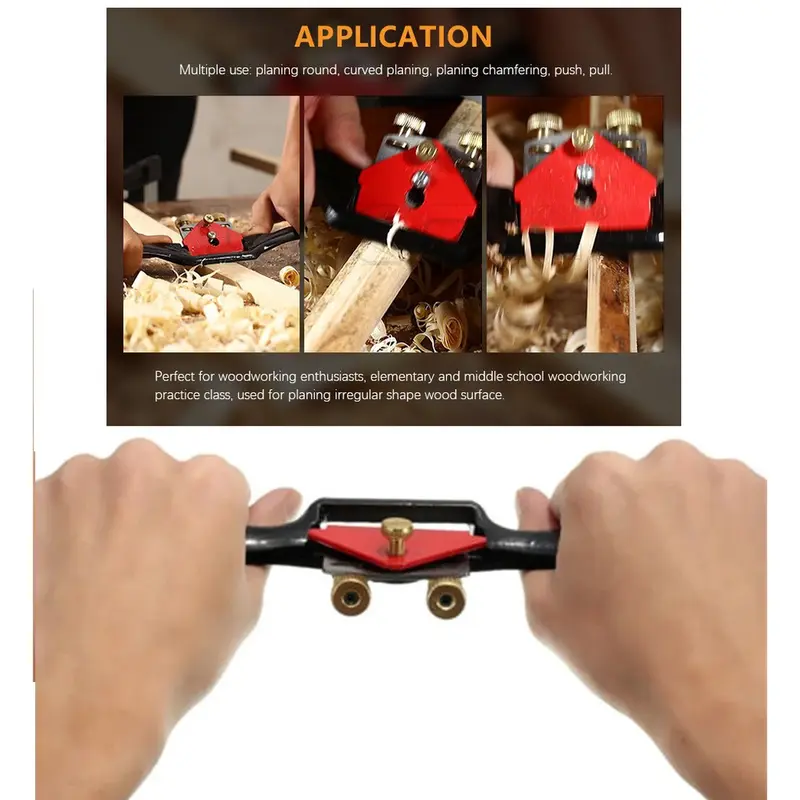 Alat Serut Kayu Ketam Mini Manual Spoke Shave 4