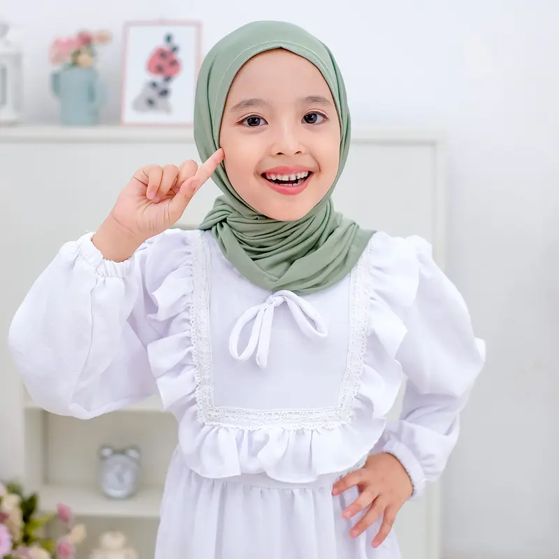 Dungdungkids Jilbab Anak Instan Segitiga 2 - 9 Tahun 8