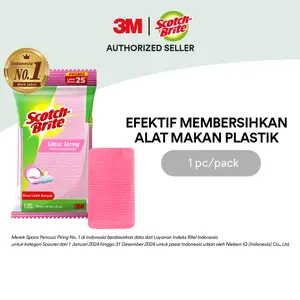 3M Scotch-Brite Sabut Jaring Cuci Alat Makan Bahan Plastik ID-60