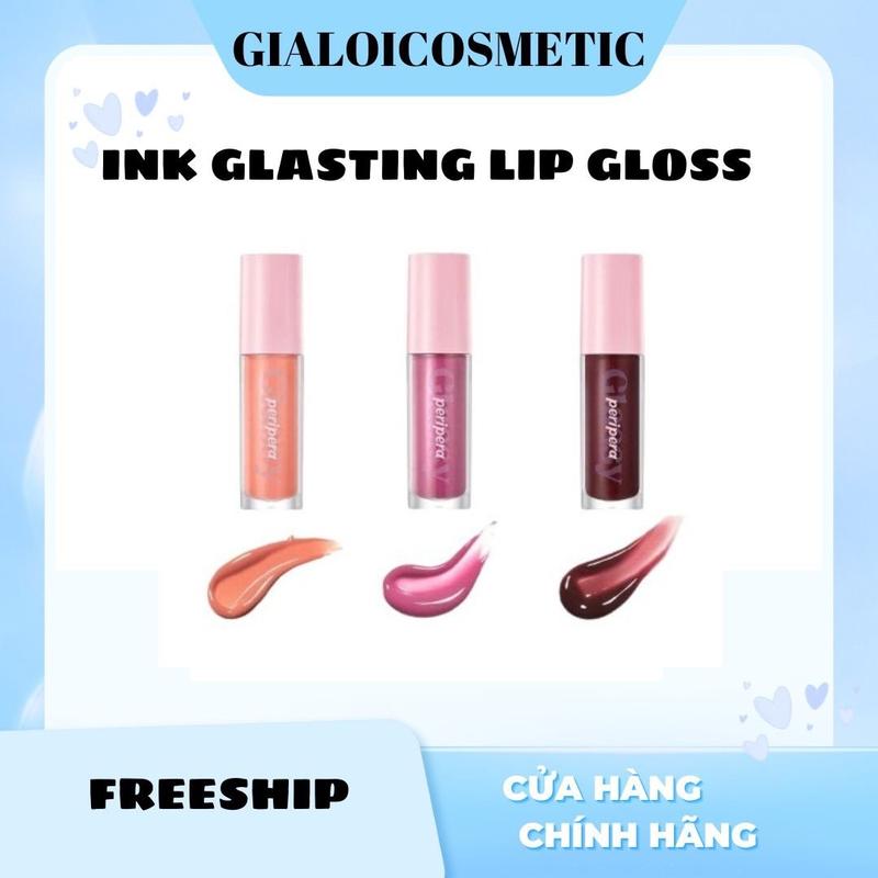 Son Bóng Thuần Chay Peripera Ink Glasting Lip Gloss ( Màu 1-9) Cosmetic Nữ
