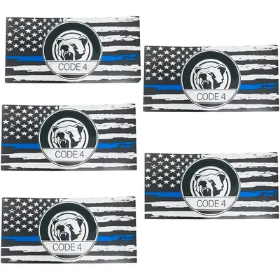 Thn Blue Lne K9 Decal Tactcal Polce Law Enforcement Reflectve