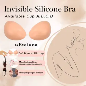 Evaluna SIlikon Bra BH Tempel Wanita Bisa Dicuci - 33.0008