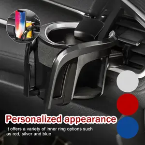 MS Car Phone Holder Car Cup Holder 2in1 Tempat Botol Mobil Cup Holder / Dudukan Telepon Seluler Di Mobil