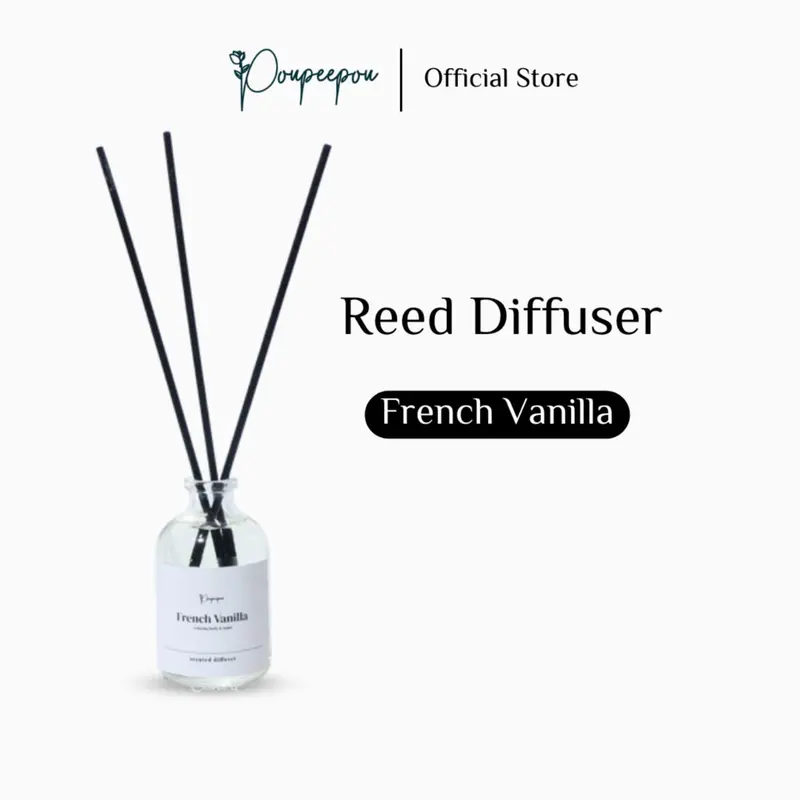Poupeepou Diffuser Aromatherapy Aesthetic dan Refill Diffuser | Difuser Aroma Pengharum Ruangan Pewangi 5