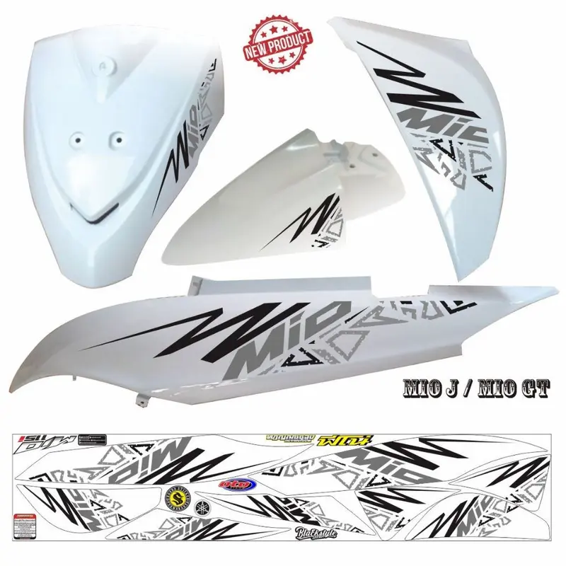 POLET MOTOR STIKER STIKER MOTOR MIO GT FI / STRIPING YAMAHA MIO J FI 4