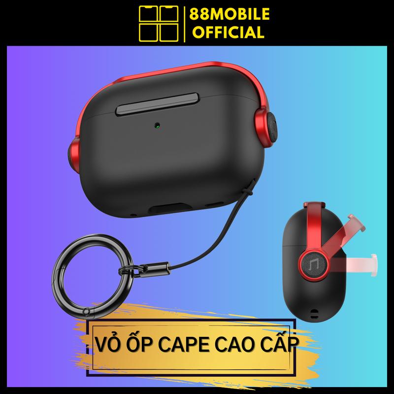 Vỏ Case Ốp Cao Cấp CAPE cho Tai Nghe AirPods 1/2/3/Pro/Pro 2 - 88Mobile - Nghe Nhạc, Nhét Tai