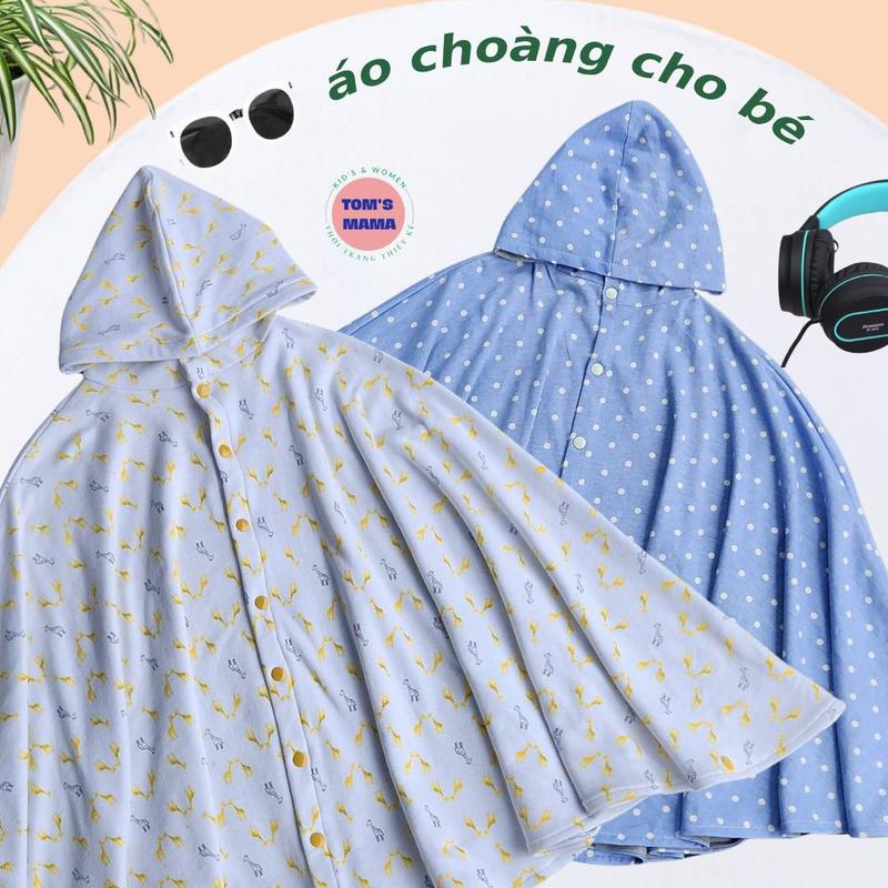 Product Introduction of Áo choàng cho bé, áo kiểu dơi form rộng từ sơ sinh đến 7 tuổi 11