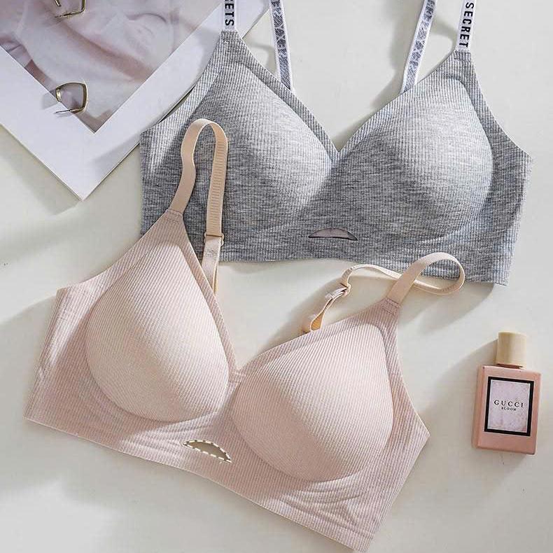 1 - Áo Lót Áo Bra Nữ Áo Mút Khí Thoáng Mát Nâng Nhẹ V1 Gom Quả Tạo Khe Mềm Mại Co Giãn Thoải Mái -- VN250221
