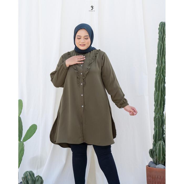 Gambar Bibigsize - Prilly Tunik | Atasan Tunik Big Size Jumbo dari Bibigsize Kota Administrasi Jakarta Timur Tokopedia