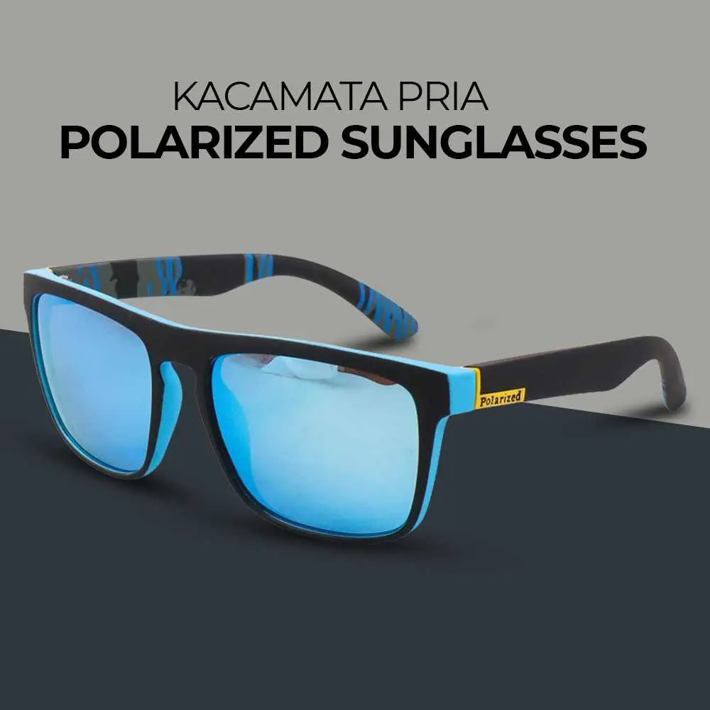 Kacamata Pria Polarized Sunglasses  Frame Lensa