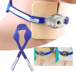 Tracheostomy Belt Tali Trakeostomi Adjustable Tracheotomy Tube Pad Tracheostomy Gauze Pad busa Trakeostomi