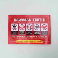 Gambar Poster Kesehatan, Poster Prokes, Poster Kawasan Tertib New Normal, Poster Protokol Kesehatan, New Normal dari Sahabat Sejasa Kab. Sleman 1 Tokopedia