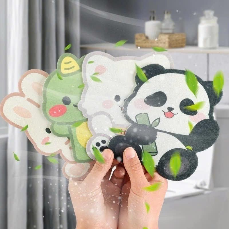 Product Introduction of [SET 10] Miếng Dán Thơm Khử Mùi Nhà Vệ Sinh, Bồn Cầu - Nhãn Dán Khử Mùi Tự Dính - Giấy Nỉ Hút Ẩm Có Thể Xé Được - Poster Phòng Tắm , Tủ Quần Áo Hương Thơm Loại Bỏ Mùi 39