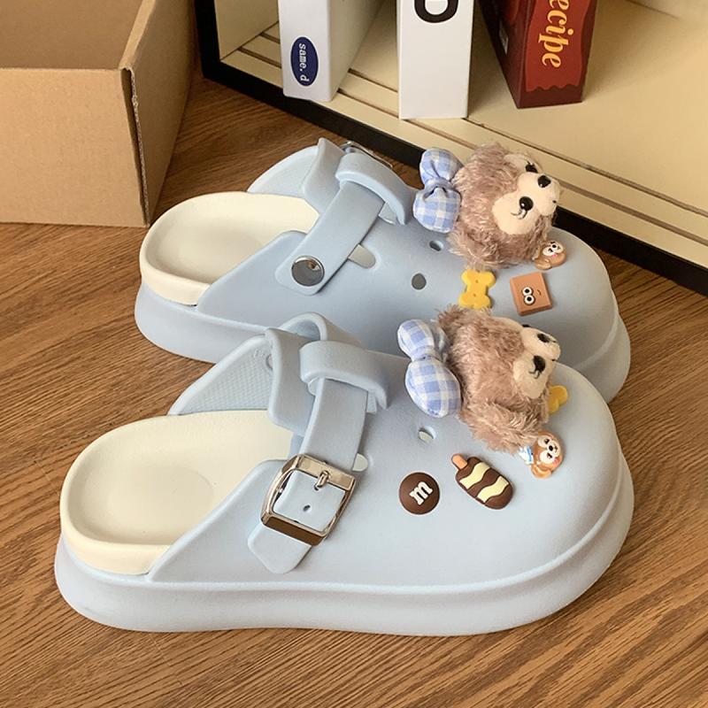  Dép Đế Xuồng Không Trơn Trượt Dành Cho Nữ Chống Thấm Nước Thích Hợp Đi Biển Thoáng Khí Đế Mềm Thích Hợp Cho Mùa Hè Và Hồ Bơi Guốc Thoải Mái 