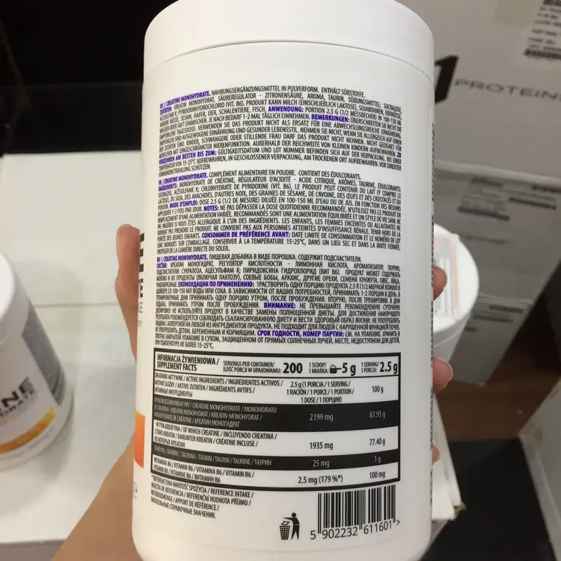 Creatine Monohydrate Ostrovit (300g, 500g) - thực phẩm bổ sung thể hình 4
