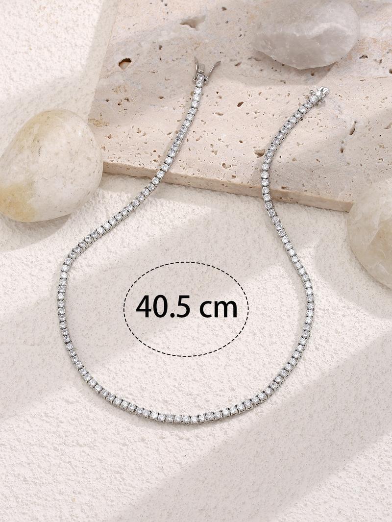 Product Introduction of Vòng Cổ Cuba, Thời Trang, Phong Cách Hip-pop, Trang Trí Với Zirconia Khối, Dây Chuyền, Dành Cho Nam Giới 2