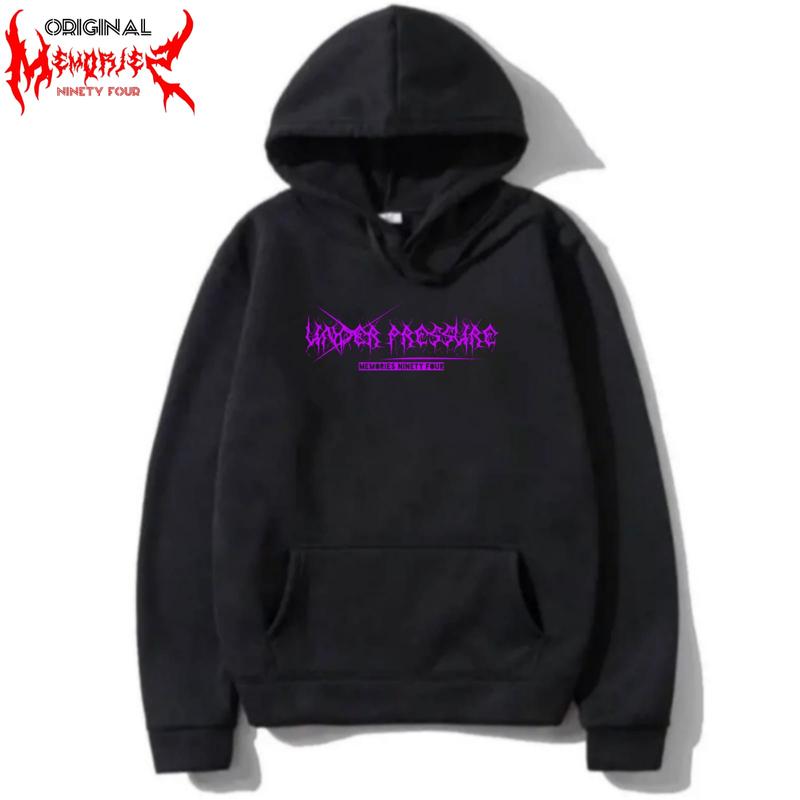 COD Hoodie Jumper motif metalTerbaru Sweater Hoodie Pria Wanita Bahan Fleece Tebal Size M-XL Keren Panjang Lembut Distro 0