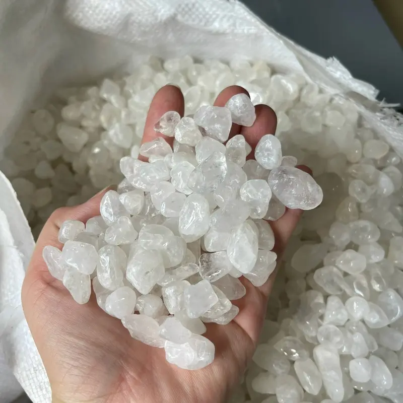 Thạch anh vụn ngũ sắc đa sắc 6