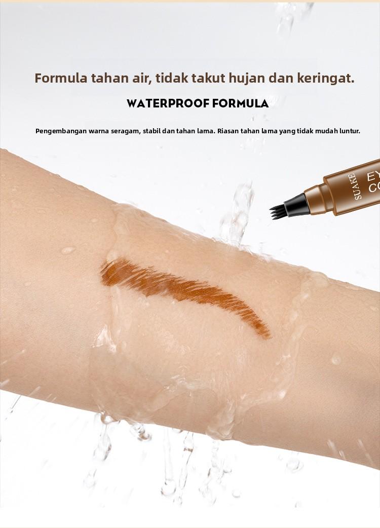 SUAKE Pensil Alis Definisi Jelas Empat Cabang Tahan Lama Tidak Luntur Tahan Air & Keringat Mudah Dikendalikan untuk Pemula SUAKE Pensil Alis Definisi Jelas Empat Cabang Tahan Lama Tidak Luntur Tahan Air & Keringat Mudah Dikendalikan untuk Pemula