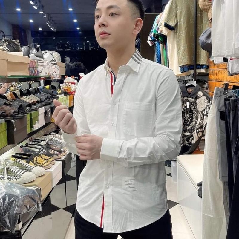 Áo sơ mi nam dài tay boy phố cao cấp mẫu mới Hot nhất hiện nayTiêu chuẩn cơ bản phù hợp Menswear 7