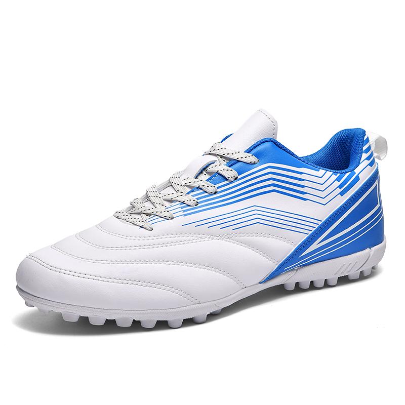 Product Introduction of New Men's and Women's Low Cut Football Shoes with Long Nails, Non Slip, Breathable, Lawn Outdoor Training Shoes for Youth Students 15
