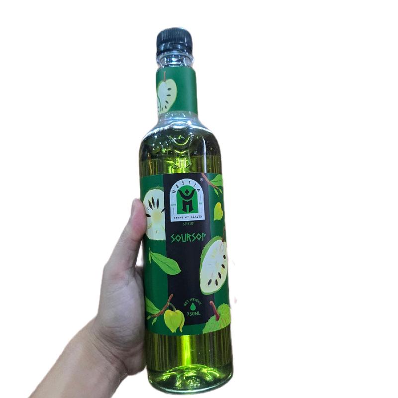 Siro Mãng Cầu Hestia - Chai 750ml - Nguyên liệu tạo nên cơn sốt trà mãng cầu hot trend năm 2023