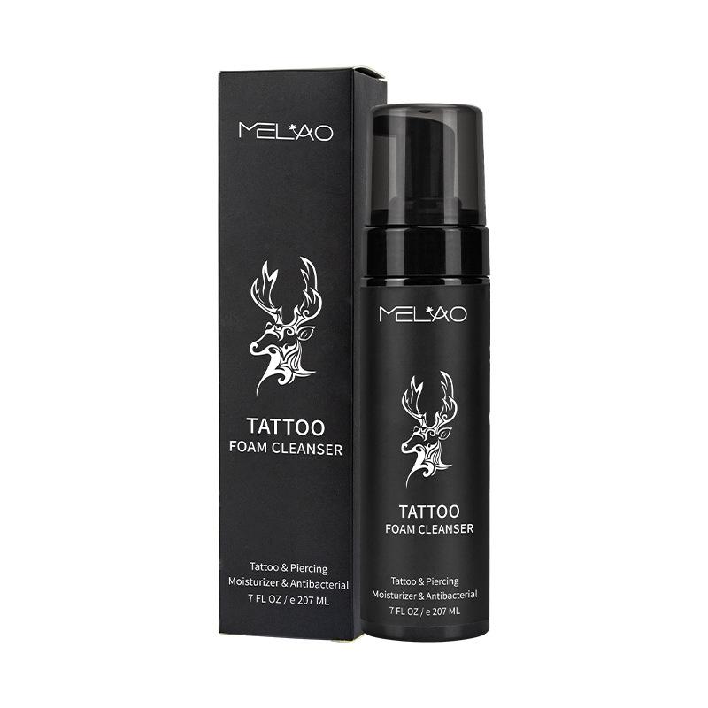 Tattoo Cleaning Mousse Tattoo Foamed Cleaner European and American Tattoo Care Moisturizing Soothing Cream 4