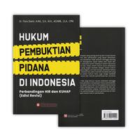 Gambar Sinar Grafika - Hukum Pembuktian Pidana Di Indonesia - Perbandingan HIR & KUHAP Edisi Revisi - Hukum Pidana buku  hukum dari Penerbit Bumi Aksara Kab. Bekasi 3 Tokopedia