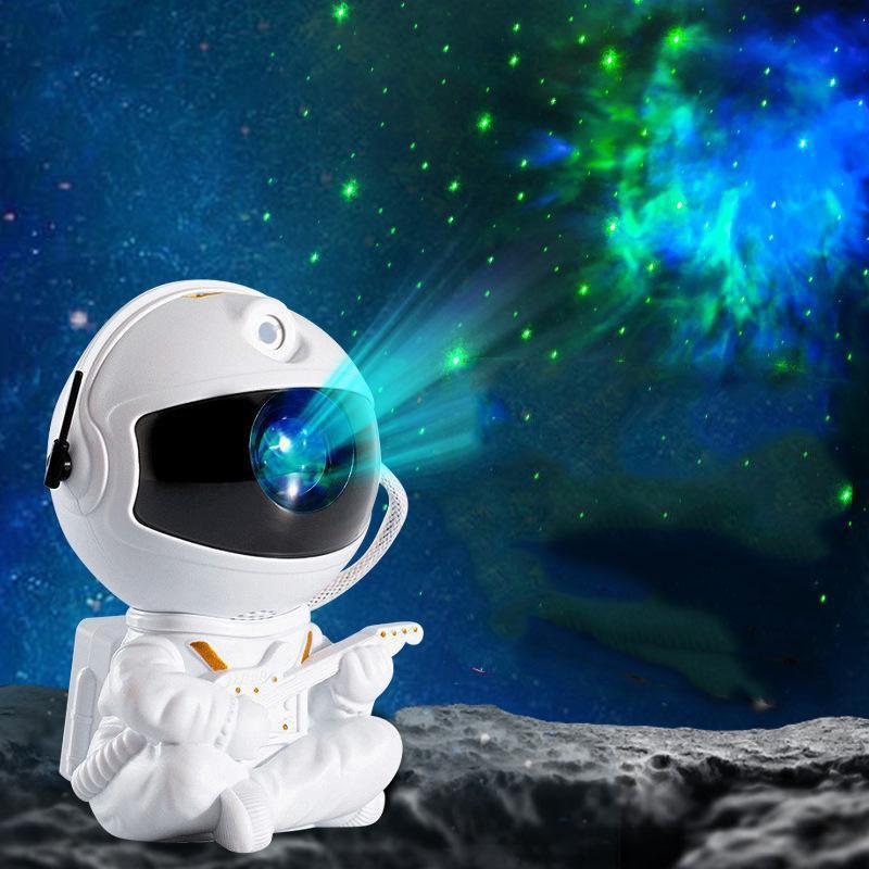 Projector Night Light, Astronaut Shape Design Starry Sky Projector Lamp with Remote Control, USB Plug-in Decorative Light for Bedroom, Car, Home, Party 3