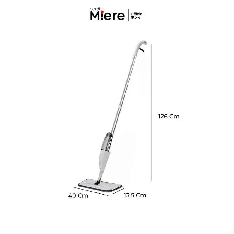 Miere Home - Paket Cleaning Combo 3in1 Spray Mop + Handuk Mandi + Gantungan Hanger Super Hemat 4