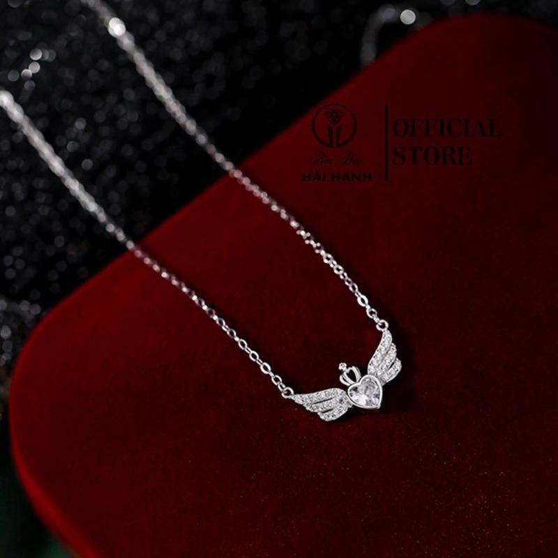 Dây chuyền bạc ta thiên thần Queen xinh xắn _Bạc đẹp Hải Hạnh Hhj