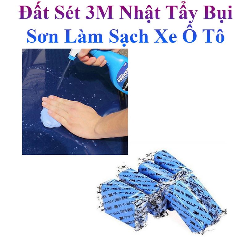 Đất Sét 3M Nhật Tẩy Bụi Sơn Làm Sạch Xe Ô Tô Tiện Dụng