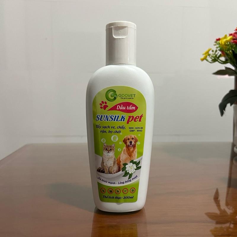 Dầu Tăm Chó SunsilkPet - Sạch Ve, Chấy, Rận, Bọ Chét (200ml) 3