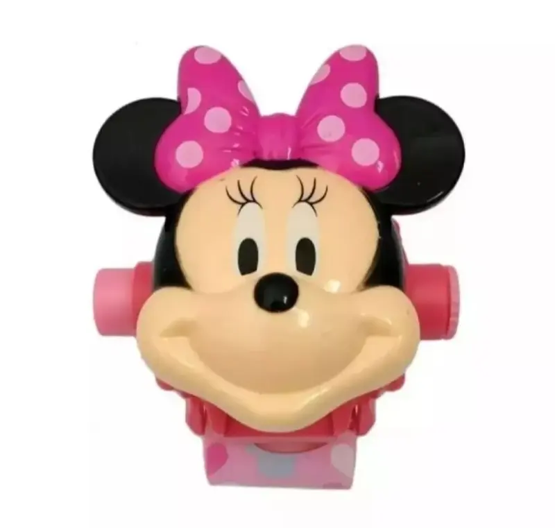 Minnie Mouse Proyektor 24 Gambar Jam Tangan Anak Perempuan Jam Tangan Fashion Anak-Anak Bayar di Tempat 2