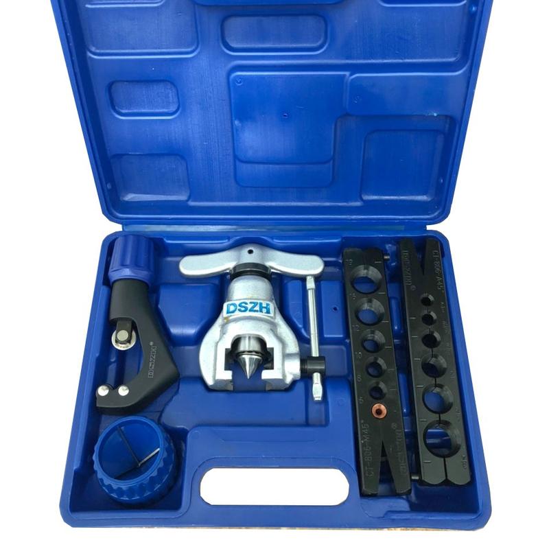 Bộ long loe ống đồng lệch tâm DSZH 2 kẹp có dao cắt, bộ lã ống đồng sửa chữa điều hòa, máy lạnh cao cấp