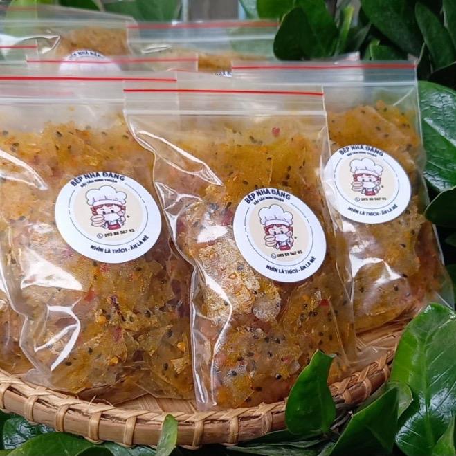 Bánh tráng mắm tỏi Phan Rang Bịch 100Gram giòn rụm thơm ngonnn 0