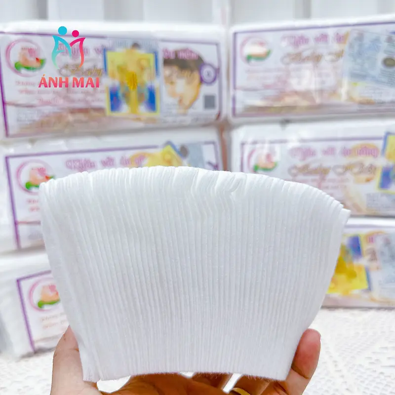 FS[MUA 10 TẶNG 1] Combo 10 gói khăn vải khô đa năng Hiền Trang 170-200gram Cho Bé 4